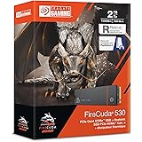 Seagate FireCuda 530 NVMe SSD, 2 TB, NVMe 1.4, 7.300 MB/s, dissipatore di calore, per PS5/PC, (ZP2000GM3A023)