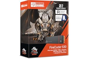 Seagate Firecuda 530 ZP2000GM3A023 Dysk Ssd M.2, Szary, 2 TB