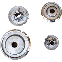 KIT BRUCIATORI ARISTON INDESIT DUE INCASSI 4 FUOCHI DOPPIO MEDIO C00065933  PER PIANO COTTURA CON SICUREZZA ORIGINALI : Amazon.it: Grandi  elettrodomestici