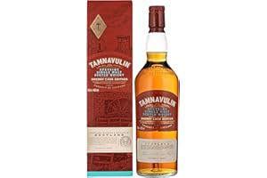 Tamnavulin Single Malt Scotch Whisky Sherry Cask 70cl | The Signature Speyside Malt | Sherry Cask Edition | Rich, Sweet and Spicy | 40% vol