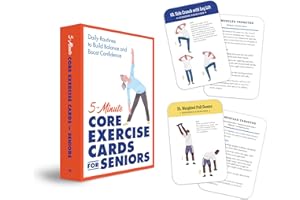 5-Minute Core Exercise Cards for Seniors: Daily Routines to Build Balance and Boost Confidence