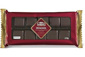 Lambertz Domino Steine Zartbitter, 6er Pack (6 x 125 g)