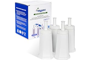 UNU 4Pcs Water Filter for Sage Coffee Machine 990/980/500/878/875/880/920/810, Barista Express Water Filters