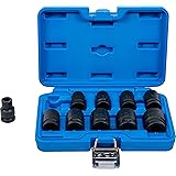 10-piece 1/2' Deep Impact Sockets Set, 38 mm deep
