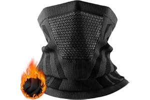 LUROON Scaldacollo Invernale Termico Moto, Passamontagna Traspirante per il Viso, Ski Mask Invernale Termico, Sottocasco Caldo Multifunzionale Uomo Donna per Ciclismo Sci Moto