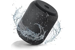 NOTABRICK Bluetooth Speaker, Portable Wireless Outdoor Speakers,15W Loud Stereo,Enhanced Bass,100 Feet Wireless Range,IPX6 Waterproof Shower Speaker for Travel,SportGifts for