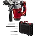 Einhell RT- RH 32 Rotary Hammer Drill | SDS Plus 3-in-1 Drill - Drilling / Pneumatic Impact Drilling / Chiselling | 1250W, 3.5 Joule Impact Force, Electronic Speed Control
