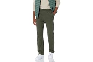 Amazon Essentials Pantalon de Survêtement en Polaire à Bas Ouvert (Existe en Grandes Tailles) Homme