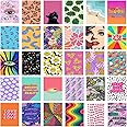 Wallgasm Pinterest Aesthetic Room Posters - Pack of 30, 10 x 15 cm 300GSM Posters | Room Decor Posters Aesthetic - Poster Set For Room, Wall Art for Bedroom, Gym, Office
