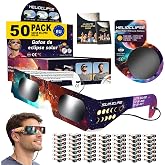 Helioclipse Gafas Eclipse Solar Homologadas ISO 12312-2 6/12/25/50/100 Pack