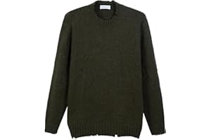 Diana Studio - Paricollo Garzato in Alpaca, Uomo, Maniche Lunghe, Regular Fit, Fatto in Italia