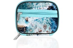 Serfeymi Pilulier Semainier Pilulier Medicaments 7 Jours Semainier Medicament Boîtes à Pilules de Voyage Avec étui à Fermeture éclair pour la Médecine, la Vitamine, le Supplément - Bleue 03