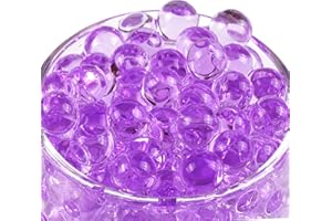 VICZON Perles d'eau 10.000 pièces billes en hydrogel, Bille d'Eau pour Vase Decoratif, Billes Hydrogel pour Plantes Non Toxiques, Remplissage de Vase et Décoration