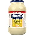 Hellmann's Real Mayonnaise with 100% free-range eggs and sustainably sourced oils for fries, burgers and salads 800 g