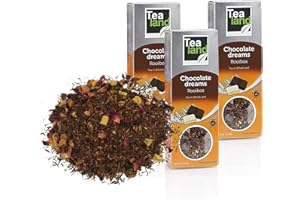 EGUIA Tealand | Te rooibos Chocolate Dreams, Hojas Sueltas | Pack de rooibos granel | 3 x 100 gr