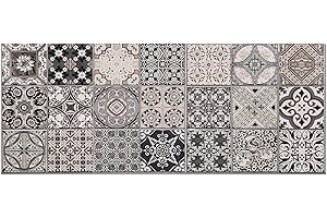 Panorama Pellicola per Cucina Idraulico Grigio 60x200 cm - Pellicola per Cucina - Paraschizzi Cucina Adesivo Per Muro - Pannello Cucina - Adesivo da Parete Cucina - Pannelli Copri Parete