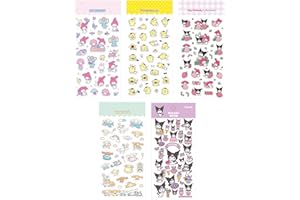 NIUMOWANG Sanrio Pegatinas, Sanrio Anime Sticker, Pegatinas Kawaii, My Melody Pegatinas, Hello Kitty Pegatinas, Cinnamoroll Pegatinas, Para botellas de agua,álbumes de recortes,ordenadores portátiles,guitarras
