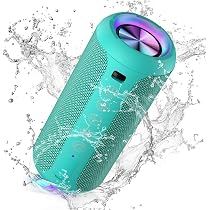 Ortizan Enceinte Bluetooth avec Subwoofer, 100W Haut-Parleur Portable Bluetooth sans Fil Bass