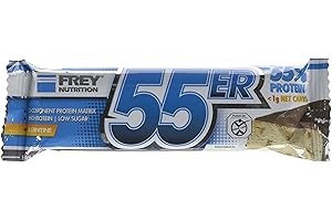FREY Nutrition 55er Mix-box Pack de 20 Bars Protéines 50 g