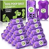 FAMKEEP 600 Pezzi Sacchetti Cane Cacca, Sacchetti per Bisogni dei Cani con Dispenser,Prova di Perdite Dog Poo Bags,22 x 30 cm
