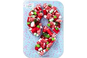 Gommy´s Factory Party Numbers nº 9. Tarta de gominolas para cumpleaños con forma de números. 500g de chuches