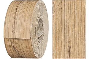 haggiy Kantenumleimer aus ABS mit Schmelzkleber 42 mm x 2,5 m – Premium Umleimer extra stark zum Aufbügeln für Möbelplatten & Regalbretter – Kantenband Dekor: Eiche Artisan
