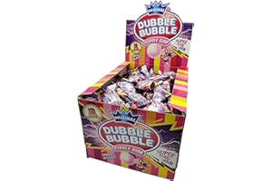 DUBBLE BUBBLE SUPER ÁCIDO, Estuche 150 chicles sabor fresa ácida