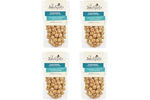 Joe & Seph's Salted Caramel Popcorn (4x70g) | 2 Star Great Taste Award, gourmet popcorn, air-popped, on the go snack, for a party, salted caramel
