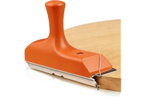 Qivine Trähyvlar trimmer trimmer, halkfri manuell snickarborste för träbearbetning, kantbandskärare för PVC, ABS