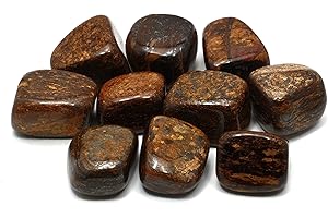 GeoFossils Bronzit Tumble Stone (20-25 mm) Pojedynczy kamień