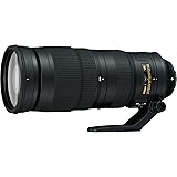 Nikon AF-S Nikkor 200–500 mm f/5.6E ED VR Teleobiettivo Zoom in Formato FX, Nero [Versione EU]