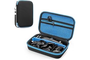 YINKE Tasche Etui für Braun HC5090 HC5050 BT7240 BT5242 BT3222 MGK3221 MGK3021 Multi Grooming Kit Haarschneider und Barttrimmer (Blue)