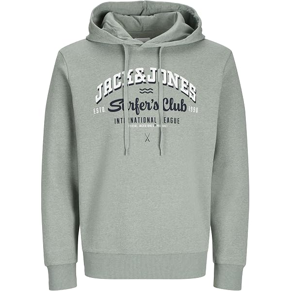 JACK & JONES Hoodie Für Herren – Basic Kapuzenpullover Mit Logo, Bequem Und Lässig