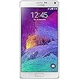 Samsung SM-N910F Galaxy Note 4 Smartphone, 32 GB, Bianco