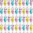 THE TWIDDLERS 36 Bunny Spring Jump Up Pop Up Toys for Kids, 6cm - Bunny Rabbit Birthday Easter Party Favours, Multipack Goody Bag Fillers and Jumping Toy Gift Set, Classroom Prizes