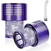 Filters for Dyson V10 SV12 Cyclone Absolute Animal Total Clean Vacuum | V10 HEPA Filter Replacement Parts,Replacement for No.
