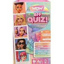 Wow BBF Quiz – Juego De Cartas Divertido Para Amigas, Preguntas De Yo Nunca Y Confiesa, Ideal Para Pijamadas Y Fiestas, 2+ Jugadoras