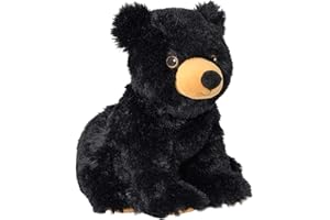 Warmies® Cuscino termico imbottito "orso nero" miglio lavanda, 30 cm, 750 g
