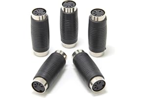 ANCABLE Coupleur Midi à 5 broches DIN 5-Pack