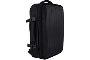 smart by Leviatan Smart Cube plecak na laptopa biznesowy plecak na laptopa o przekątnej ekranu do 15,6 cala notebook twarda obudowa do: pracy, podróży, szkoły czarny