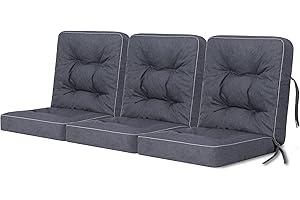 ‎BJIRD Bench Cushion for Garden Furniture, Garden Bench Cushion, Upholstery for Hollywood Swing, Garden Swing Cushions, Seat Cushion for Indoor/Outdoor Use - Navy Blue - 180 cm