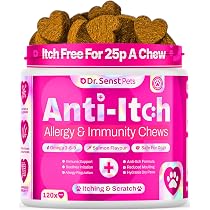 Dr Senst Itchy Dog Skin Relief Soft Chews 120x Anti Itch For Dogs ...