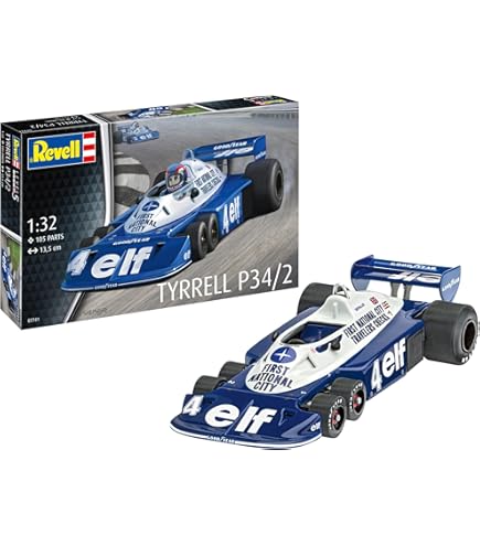 Revell Vell 07696 Ford GT 40 Le Mans 1968 Edición Limitada Kit de Modelo Escala 1:24, sin barnizar