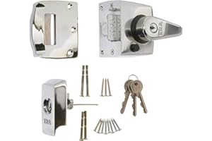 ERA 1930-37-1 Maximum Security BS Nightlatch with Polished Chrome Body