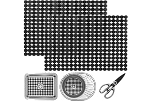 E-GREETSHOPPING 2 Stück Schutzmatte für Küche, 30 x 40 cm Spülbeckeneinlage Silikon Spülbeckenmatte, Zuschneidbar für Spülbecken, Abtropfmatte Spülbeckenschutz für Edelstahl & Keramikspülen, Trocken von Besteck