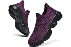 KEFOERDI Zapatillas Mujer Deportivas Zapatos Running Caminar Ligeros Comodos Casual Sin Cordones Gimnasio Sneakers 35-43 EU