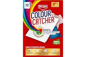 Colour Catcher Colour Protection Sheets (1 pack x 10 sheets), Colour Catcher Sheets for Mixed Colour Washes to Avoid Colour Run Accidents, Made of 100% Naturally-Derived & Biodegradable Fibres