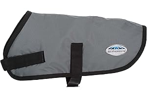 WeatherBeeta ComFiTec Classic Dog Coat, Dark Grey, 70cm