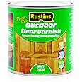 RUSTINS Outdoor Clear Varnish, Matt, 250 ml