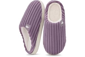 Coswind Tofflor Dam Herr Winter Warme Memory Foam Cord Pantoffeln
